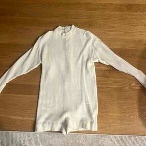 Long sleeve White romper